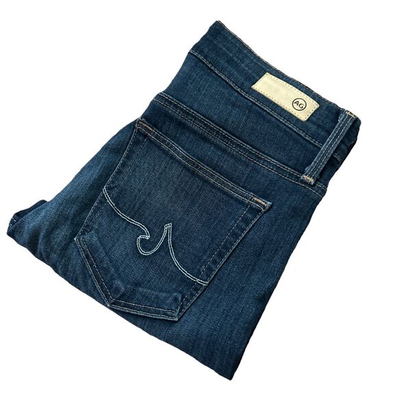 AG Adriano Goldschmied The High Rise Slim Straight Stevie Ankle Women’s Size 26R - Picture 1 of 6